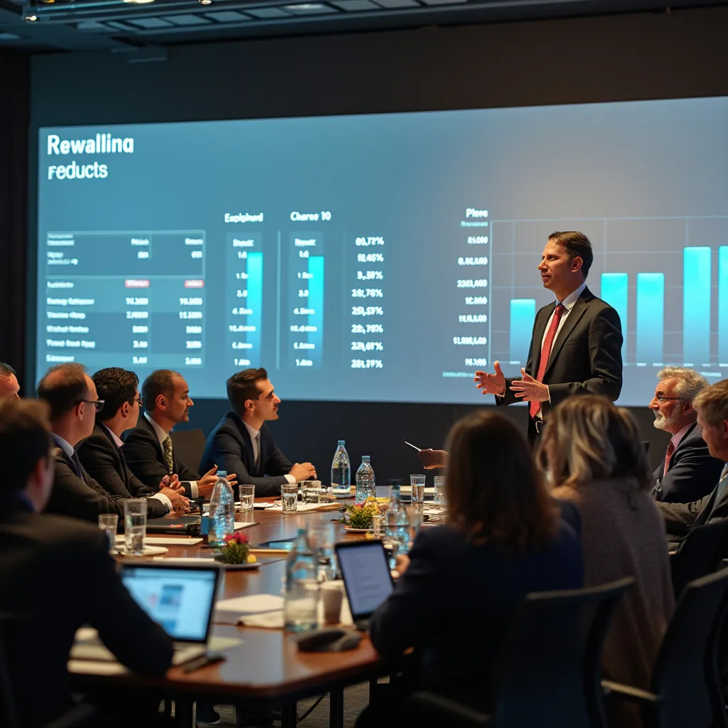 Presentación de resultados financieros